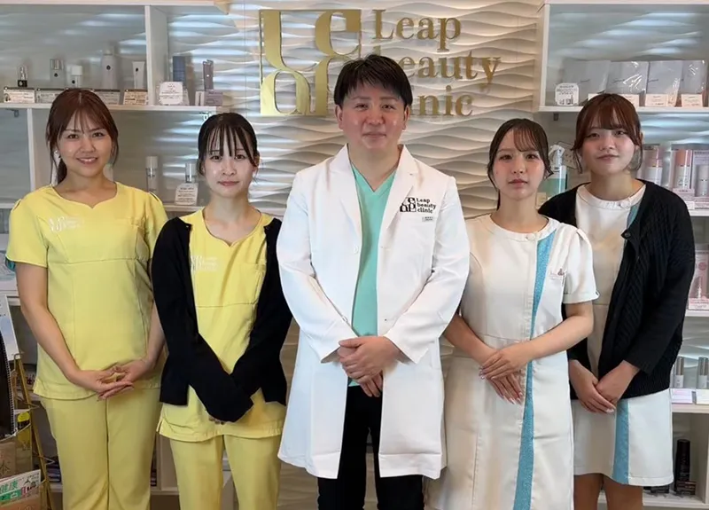 医療脱毛・全身脱毛｜宇都宮の美容皮膚科・美容外科ならLeap beauty clinic