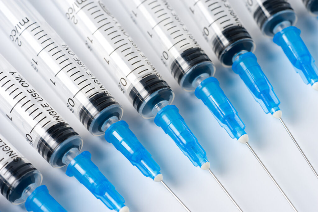 埋没の痛み：術前の麻酔注射について